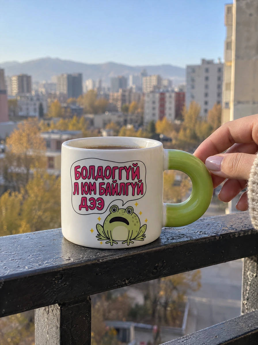 Болдоггүй л юм байлгүй дээ · Бондгор аяга