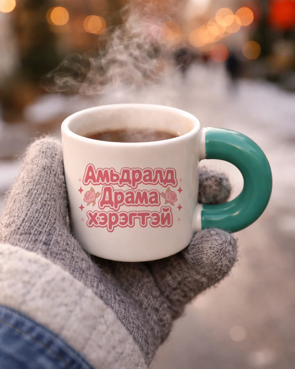 Амьдралд драма хэрэгтэй · Бондгор аяга