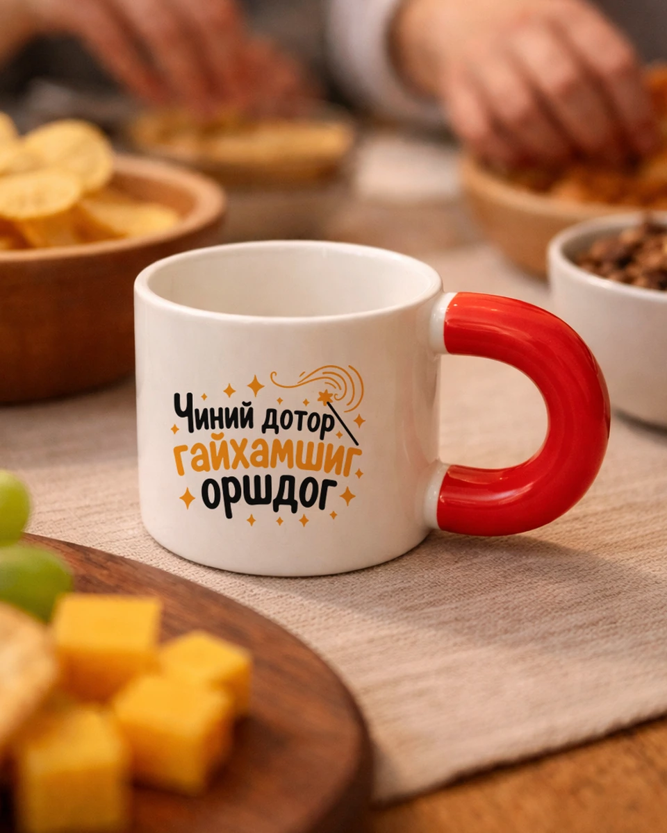 Чиний дотор гайхамшиг оршдог · Бондгор аяга