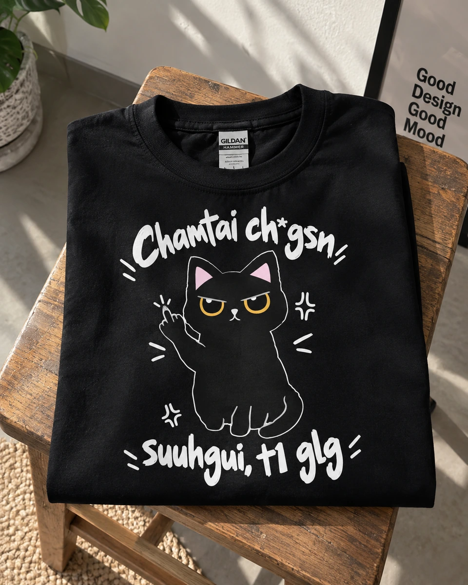 Чамтай ч гэсэн суухгүй · Футболк