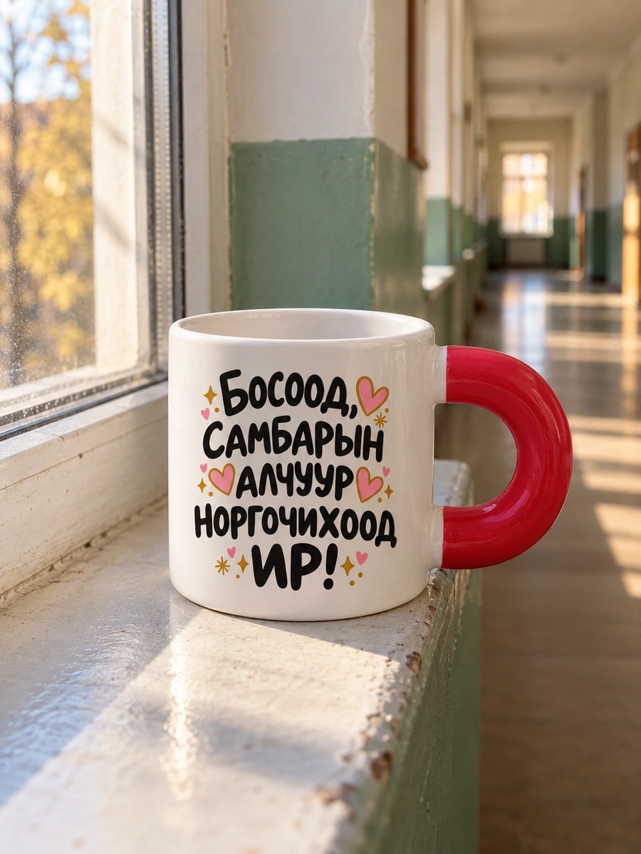 Босоод самбарын алчуур норгоод ир! · Бондгор аяга