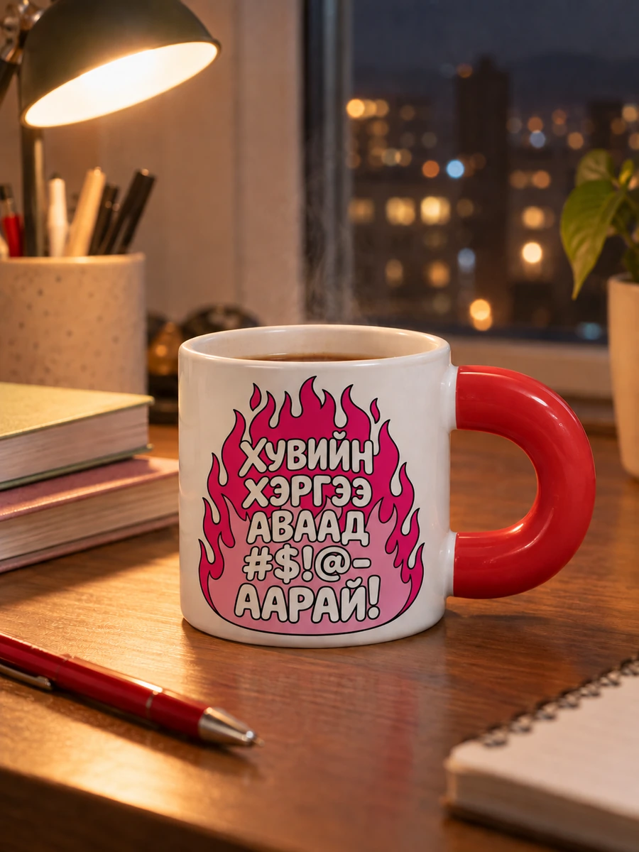 Хувийн хэргээ аваад… · Бондгор аяга
