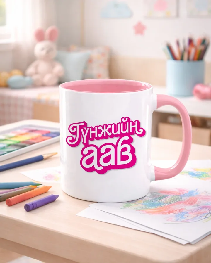 Гүнжийн аав · Шаазан аяга
